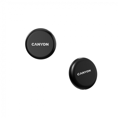 Canyon OnTag 1 – lokalizator antyzgubny (4‑pak, czarny)