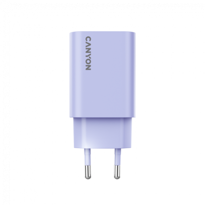 CANYON Ładowarka sieciowa OnCharge 30CL 30W 1xPD EU Fioletowa