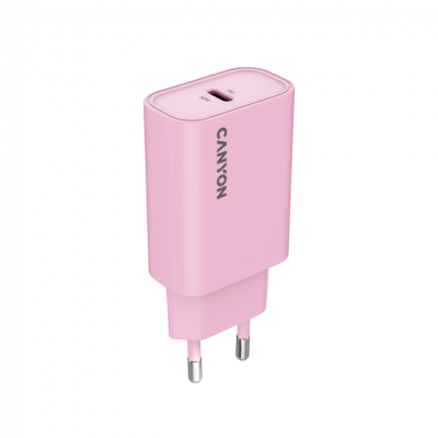 CANYON Ładowarka sieciowa OnCharge 30CL 30W 1xPD EU Różowa