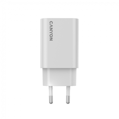 CANYON Ładowarka sieciowa OnCharge 30CL 30W 1xPD UK Biała