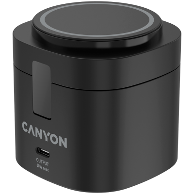 Canyon WCS405B – stacja ładowania 4‑w‑1 Qi2 z ładowarką 65 W