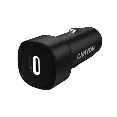 Canyon OnDrive 30 – ładowarka samochodowa USB‑C PD 30 W (czarna)