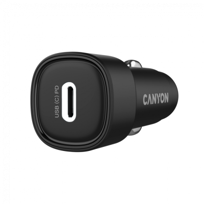 Canyon OnDrive 30 – ładowarka samochodowa USB‑C PD 30 W (czarna)