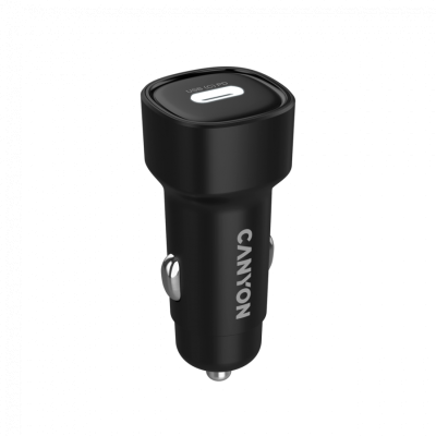 Canyon OnDrive 30 – ładowarka samochodowa USB‑C PD 30 W (czarna)