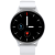 Canyon Badian SW‑68 – smartwatch z funkcjami zdrowotnymi (srebrno‑biały)