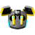 CANYON Słuchawki douszne DoubleBee GTWS-2 Żółte