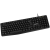 CANYON Klawiatura KB-1 Przewodowa Czarna
