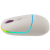CANYON Mysz bezprzewodowa MW-22 2w1 RGB Beżowa