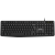 CANYON Klawiatura KB-1 Przewodowa EN/ES Czarna
