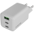 CANYON Ładowarka sieciowa CU65ACC GaN 65W 2xPD 1xQC EU Biała