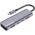 CANYON HUB DS-18 5 w 1 USB-C Szary