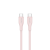 CANYON Kabel CC60SC10 C-C 60W 1m Silikonowy Różowo - Piaskowy