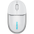 CANYON mouse 24 BT/ Wireless Transparent/White