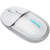 CANYON mouse 24 BT/ Wireless Transparent/White