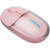 CANYON mouse 24 BT/ Wireless Transparent/Pink