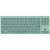 Canyon OnType 10 Low Profile – klawiatura przewodowa TKL zielona