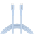 Canyon OnWire 60CL – kabel USB‑C do USB‑C 60 W, 1 m (jasnoniebieski)