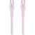 CANYON Kabel OnWire 60CL C-C 60W  w oplocie 1m Różowy