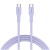 Canyon OnWire 60CL – kabel USB‑C do USB‑C 60 W, 1 m (fioletowy)