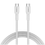 CANYON Kabel OnWire 60CL C-C 60W  w oplocie 1m Biały