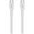 CANYON Kabel OnWire 60CL C-C 60W  w oplocie 1m Biały