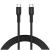 CANYON Kabel OnWire 60CL C-C 60W  w oplocie 1m Czarny