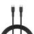 CANYON Kabel OnWire 60CL C-C 60W  w oplocie 1m Czarny