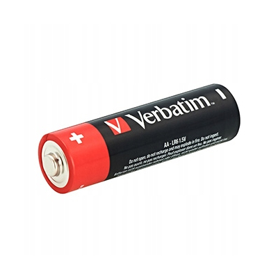 Verbatim Jednorazowa alkaliczna baterie AA, 4-pack