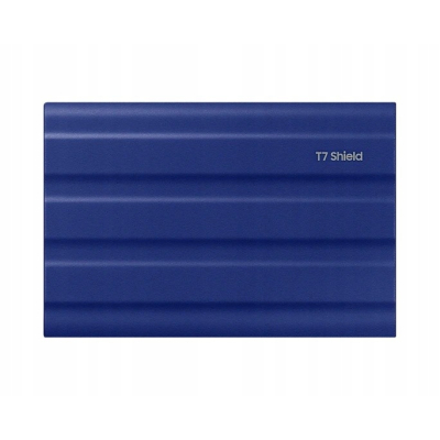 SAMSUNG Dysk SSD T7 Shield 2TB USB 3.2, niebieski
