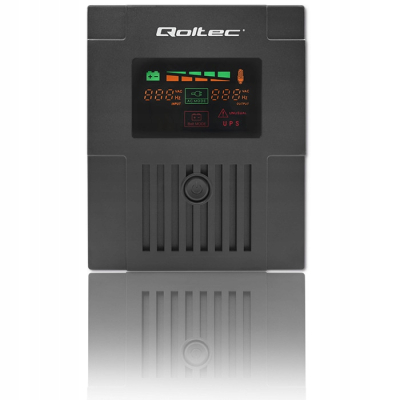 Qoltec Zasilacz awaryjny UPS Line Interactive Monolith 1000VA 600W SKLEP KOZIENICE RADOM