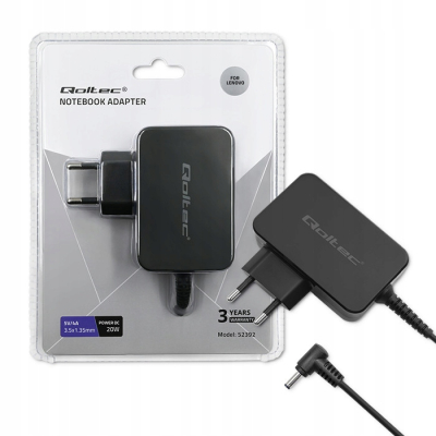 Qoltec Zasilacz do Lenovo 20W 5V 4A 3.5*1.35 52392