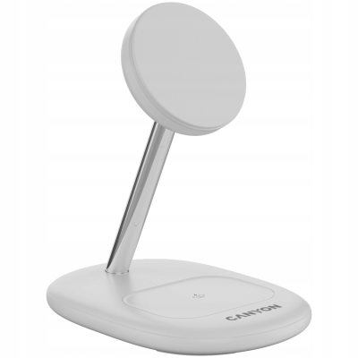 Canyon WCS-205 - ładowarka bezprzewodowa 2-w-1 Qi2 15 W