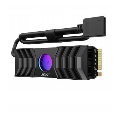 Lexar Dysk SSD NM1090 1TB Gen5 11500/9000 Radiator RGB