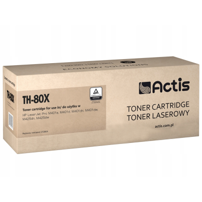 Toner ACTIS TH-80X HP 80X CF280X; Standard czarny