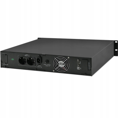 Qoltec Zasilacz awaryjny UPS RACK 1kVA 800W LCD