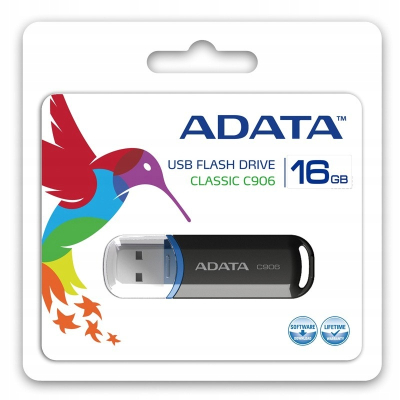 ADATA Pendrive DashDrive Classic C906 16GB USB2.0 czarne