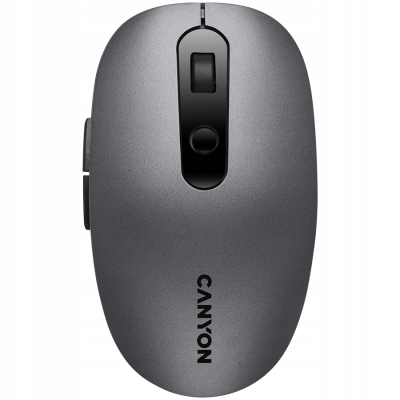 CANYON Mysz bezprzewodowa MW-9 Dwa Tryby Szara