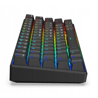 Klawiatura bezp mech Krux Neo PRO RGB GATERON Brow