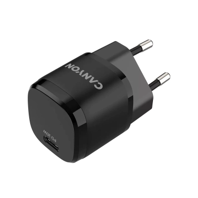 CANYON Ładowarka H-20-05 PD 20W USB-C Czarna