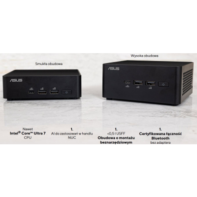 ASUS NUC 14 Pro Tall Kit 16GB  Ultra 5 125H Processor