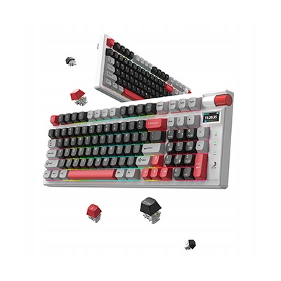 Marvo MONKA STORM klawiatura Tri-mode US, mechaniczna, RGB