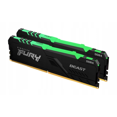 Pamięć DDR4 FURY Beast RGB 64GB(2*32GB)/3600