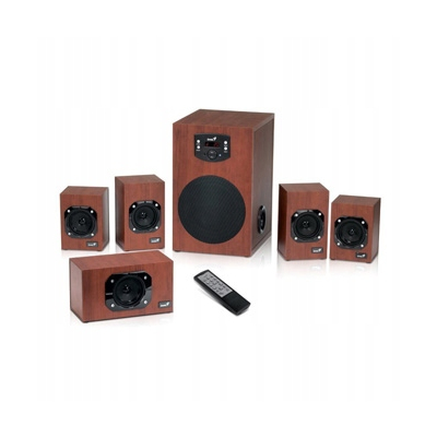 Genius głośniki SW-HF 5.1 4600 v2, 5.1, 120W zdalne sterowanie, kino domowe