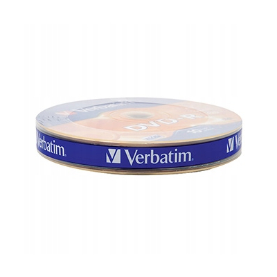 Verbatim DVD-R Matt Silver 4.7GB 16x cake box 10-pack 12cm do archiwizacji