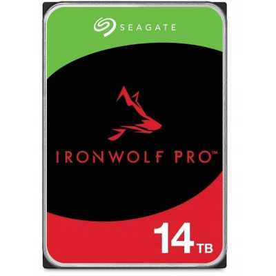 Dysk IronWolfPro 14TB 3.5'' 256MB ST14000NT001