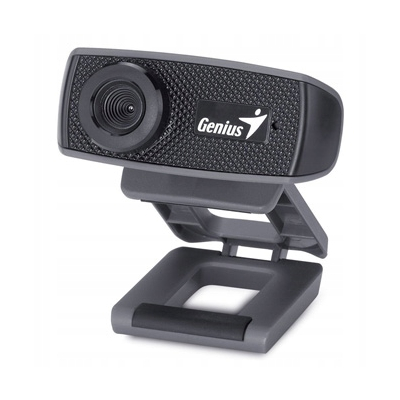 Genius FaceCam 1000X v2 Webkamera, czarna 1280x720 USB 2.0 Rozdzielczość HD