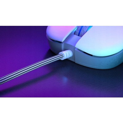 ENDORFY GEM Onyx White mysz gamingowa ARGB USB