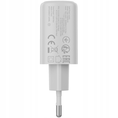 CANYON Ładowarka sieciowa OnCharge 250 25W 1xPD EU Biała