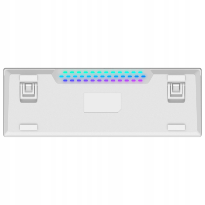 Rampage Klawiatura Mechaniczna RADIANT K11 RGB PUDDING RED