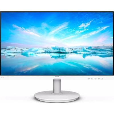 Philips Monitor 241V8AW 23.8 cala IPS HDMI Głośniki Biały